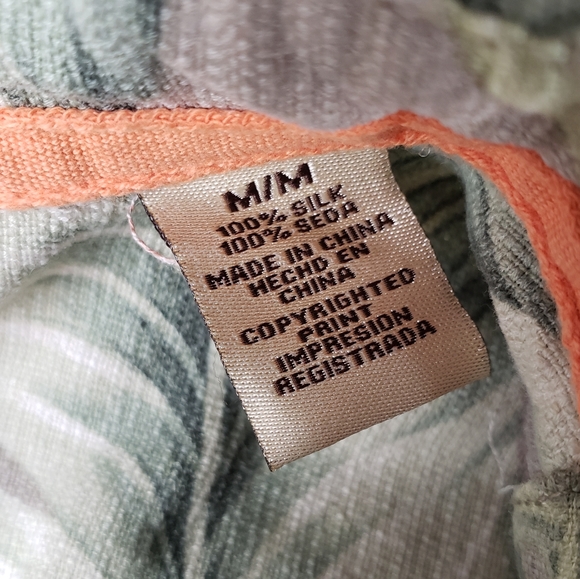 MEN'S HAWAIIAN SHIRT 100% SILK Jamaica Jaxx - Picture 3 of 5